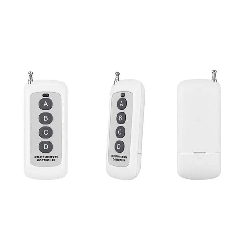Wireless Remote Switches 12V Multifunction Remote Control Switches 433Mhz Transmitter for Electric Door Car Lights
