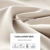 Women's Matte Acetate Wide-Leg and Narrow-Leg Slimming Casual Pants - Summer 2025 Collection