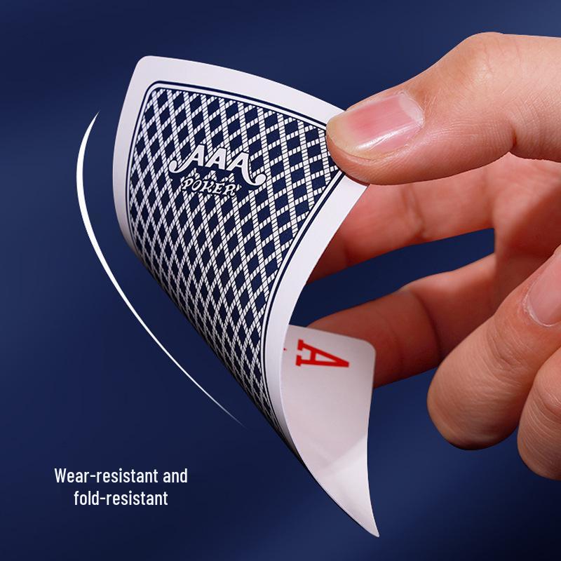 High-Quality Large Print Guandan Poker Playing Cards - Box of 100 Decks (Three A Special, 2208 High-Grade)