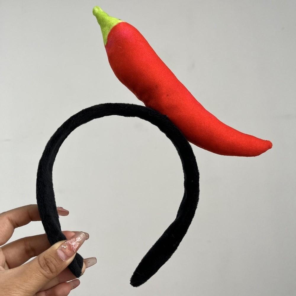Kawaii Headband Potato Design Vegetable Hair Bands Simulated Food Hair Hoop Hair Accessories