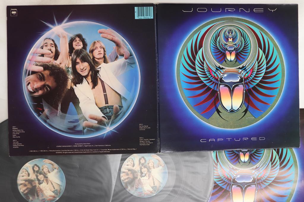 LP Record JOURNEY - Captured KC237016 COLUMBIA 1981 US Rock Used