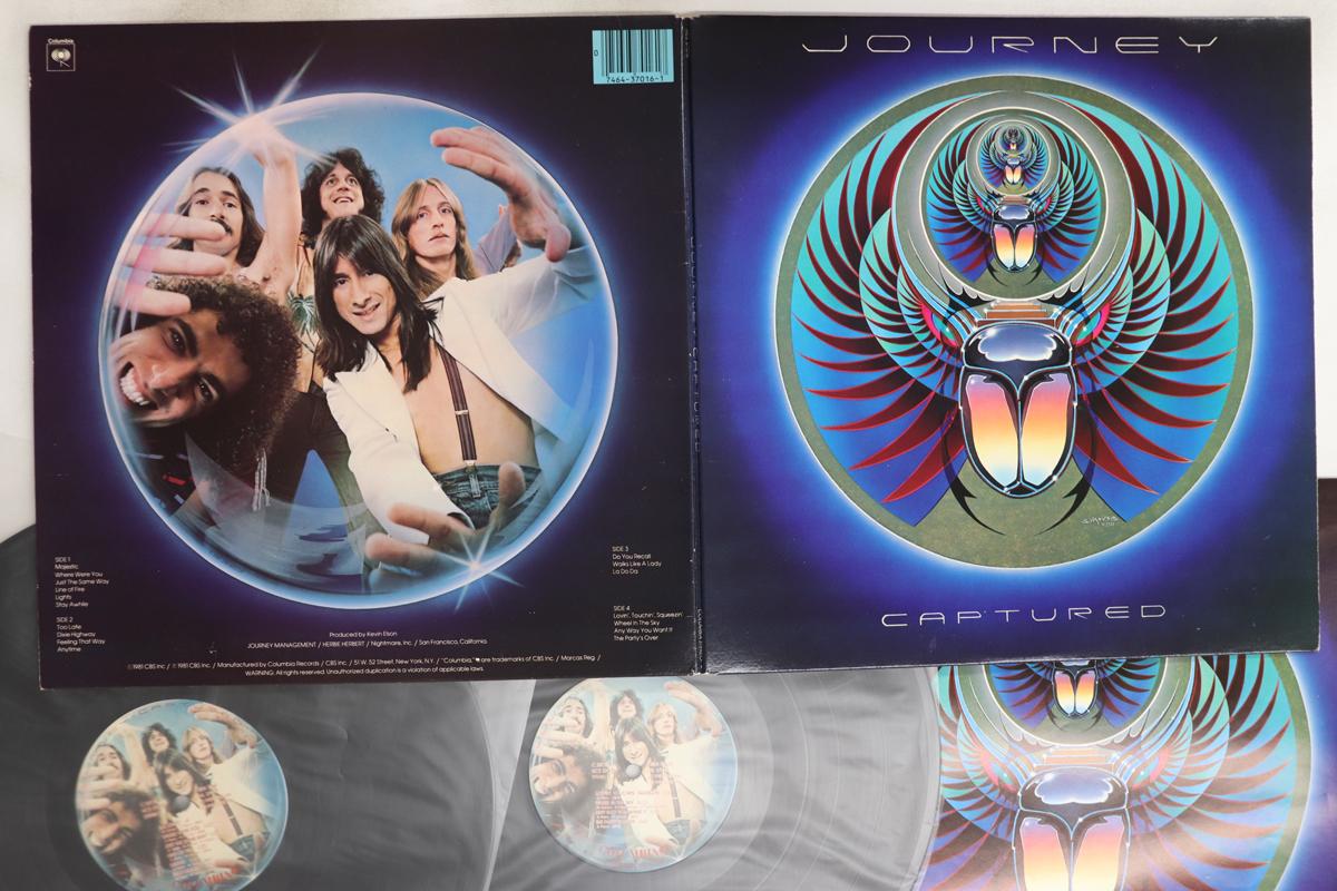 

LP Record JOURNEY - Captured KC237016 COLUMBIA 1981 US Rock Used