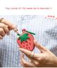 Mini Lemon-Shaped Fruit Charm Coin Purse & Key Holder – Cute Multifunctional Earphone Bag Wallet