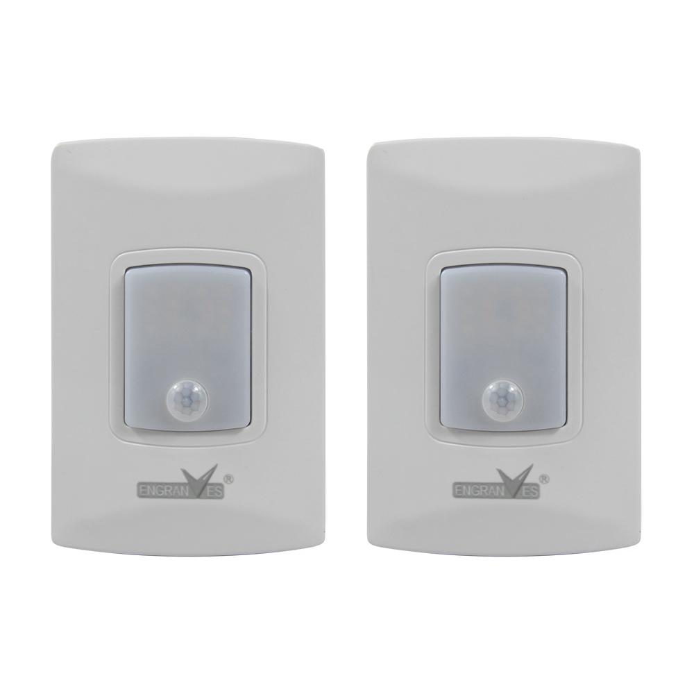 Motion Sensor Emergency Light Embedded Wall Lamp Indoor Inductive Corridor Stair Lighting for Power Failure Automatic Lighting