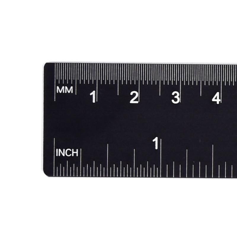 Aluminum Rulers Precisions Measurement Tool with Clear Scale for Precise Measurements In Art & Engineering Projects
