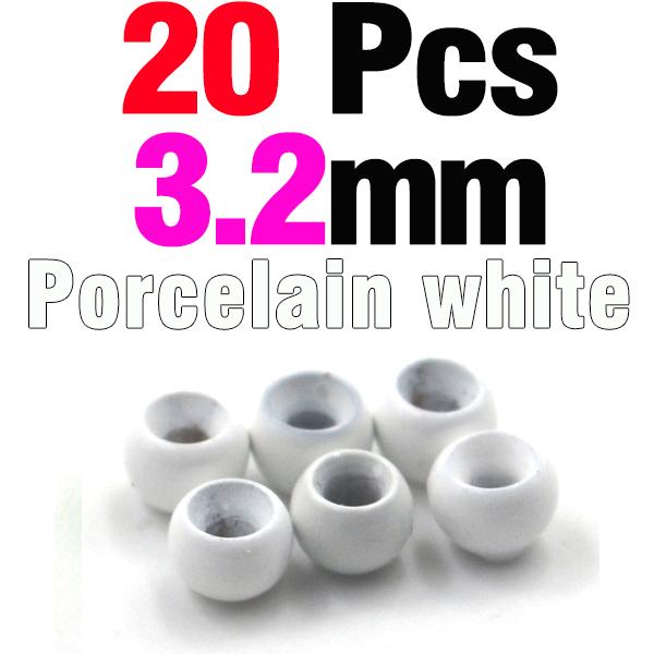MNFT 20Pcs Brass Fly Tying Bead Beads Fly Fishing Materials Size 2mm 2.4mm 2.8mm 3.2mm 3.4mm 3.8mm