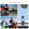 Flexible Adhesive Helmet Mount Base With 360 Swivels Ball Head For Secure Mounting On Various Surfaces