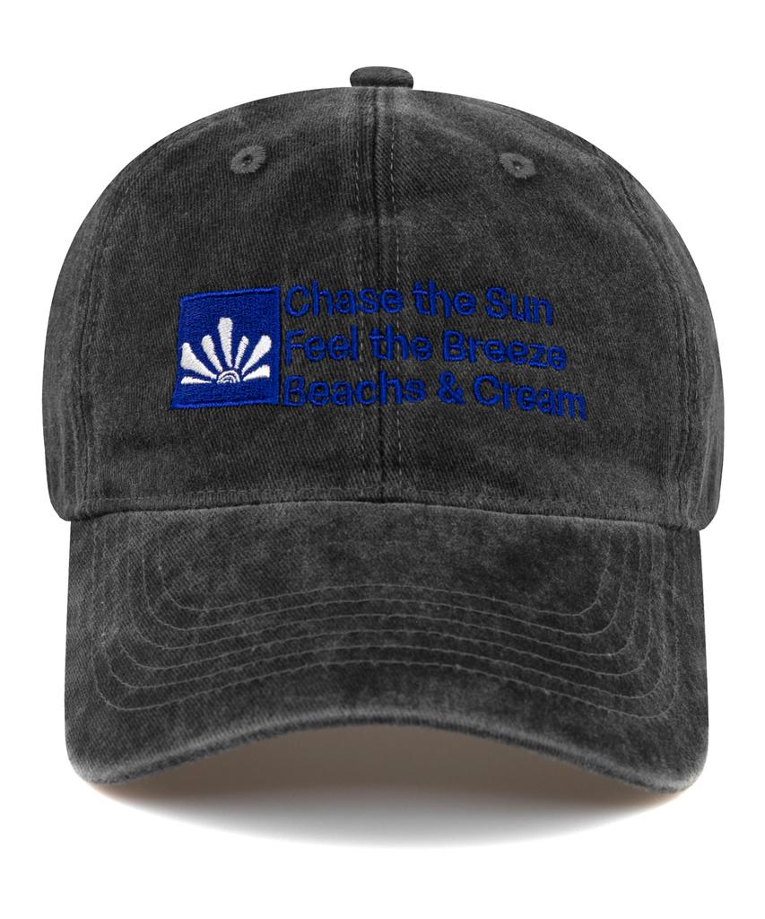 Bichiseuaenkeulim Chase The Sun Ball Cap-Stone Charcoal