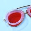Retro Swimming Goggles Adjustable Swim Glasses Uv Protection Wide View Big Frame Swim Diving Glasses No Leaking