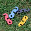 10 Pieces Cord Rope Adjusters Tent Tensioners Tent Wind Rope Buckles Camping Accessories for Tent Camping Hiking Outdoor