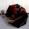 1pc Lord of the Rings Return of the King Automatic Folding Umbrella - Compact 8-Rib Design, Durable Plastic & Iron1347L