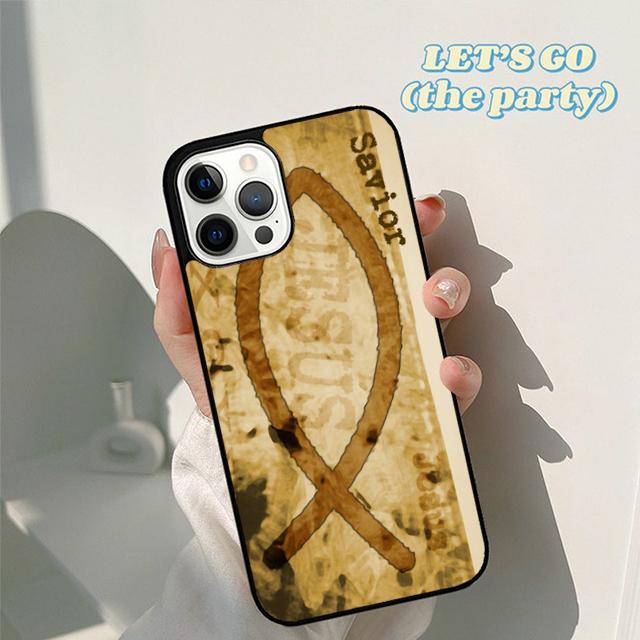 I Love Heart Jesus Christian Religious Phone Case Cover for iPhone 17 Air 16 16e 15 12 11 13 14 Pro Max Plus Coque