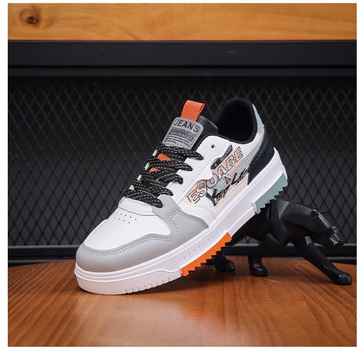 Men's Shoes Summer Breathable Little White Shoes Male Student Trend All Match Thick Sole Sports Casual Shoes Daddy Tide Shoes