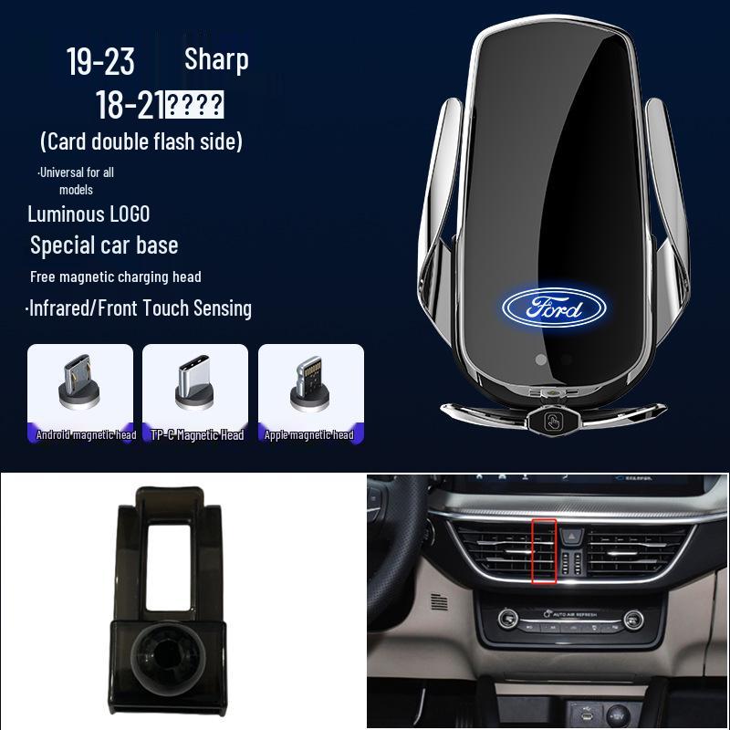 Magnetic Wireless Fast Charging Phone Holder for Ford Focus/Mondeo/Fiesta