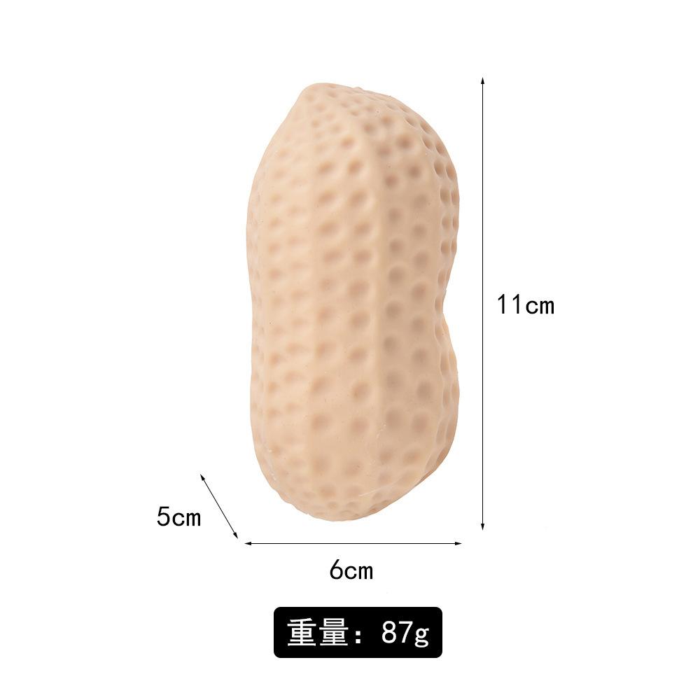 Pinda Squishy Speelgoed Stressbal Knapperige Knijpbal Boterzacht Gevoel Fidget Speelgoed Asmr Sensorisch Anti Stress Speelgoed Cadeau Voor Volwassene