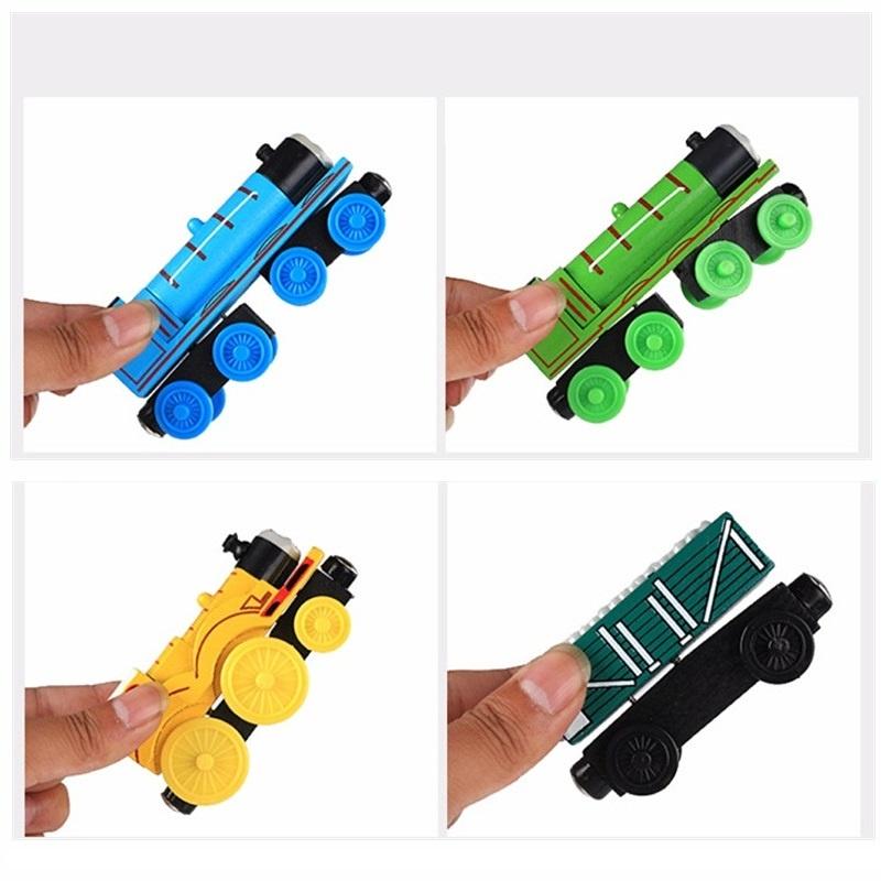 Thomas und seine Freunde Eisenbahnschienenset Spielzeug James Duke Petcy Henry Legierung Züge Kutsche Holzlegierung