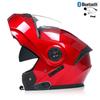 Bluetooth Motorcycle Full Face Helmet Men Women Safety Downhill Motocross Racing Modular Flip Up Helmet Casco Moto DOT Approved