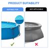 Swimming Pool Drinks Holder Hanging Storage Basket, Waterproof Mesh Organizer Removable Frame for Swim Gear Accessories