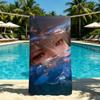 Xavier Towel For Outdoor Love Camping Deepspace Beach Towel Super Absorbent Quick-Drying And Summer Towel