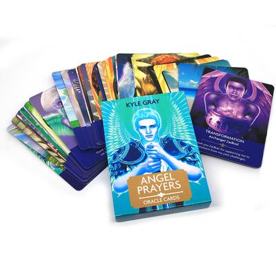 Angel Prayers Oracle Cards by Kyle Gray Guidance Inspiration Connect with Angels Beautiful Artwork 44 Card Deck and Guidebook