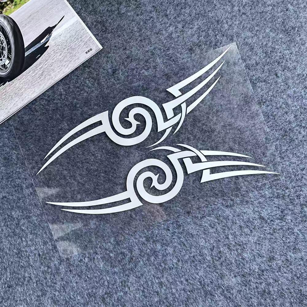 Reflective Waterproof Motorcycle Helmet & Body Scratch Cover Sticker