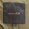 DUVETICA Down Vest 40 Gray Hood Women Used