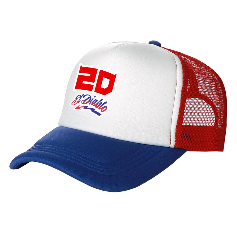Fabio Quartararo  Trucker Caps Unisex Baseball Caps Cool Summer Mesh Net Hat Snapback Hats