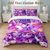 Bedding Set 1 Duvet Cover 2 Pillowcases The Amazing Digital Circus Print Soft Bed Linen Bedroom Decor