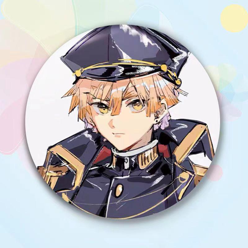 Spilla Uniforme Militare Demon Slayer. Spille anime, decorazione da collezione..