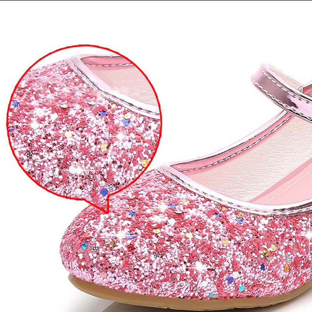 Princess Butterfly Leather Shoes Girls Diamond Bowknot High Heel Children Kid Dance Glitter Shoes Fashion Girls Party Dance Shoe