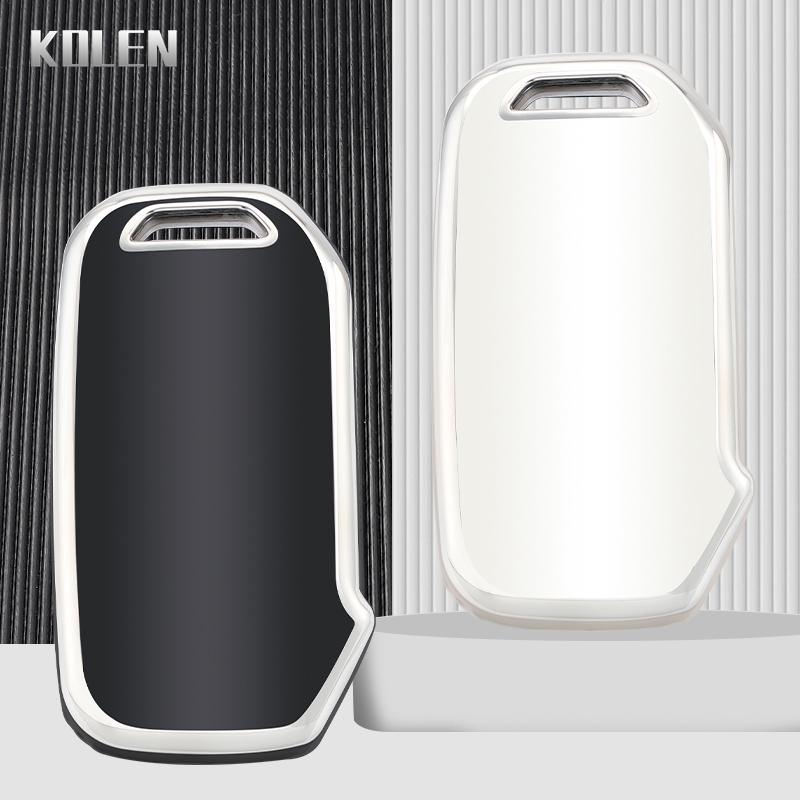 Tpu Car Key Case Cover Shell Fob For Kia Sportage R Gt Stinger Sorento Ceed Cerato Forte Niro Soul Telluride Protector Keyless