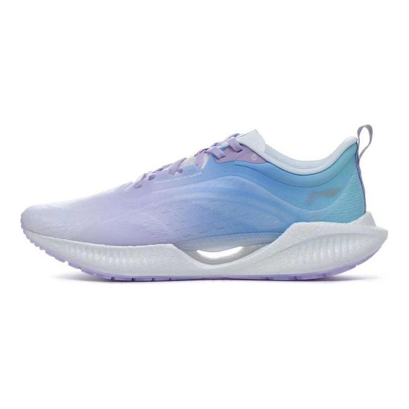 Li Ning Ultra Light 19 Cotton Candy Series Reflective Lightweight Shock Absorption Non-Slip Wear-Resistant Low-Top Running Shoes ARBS001-34
