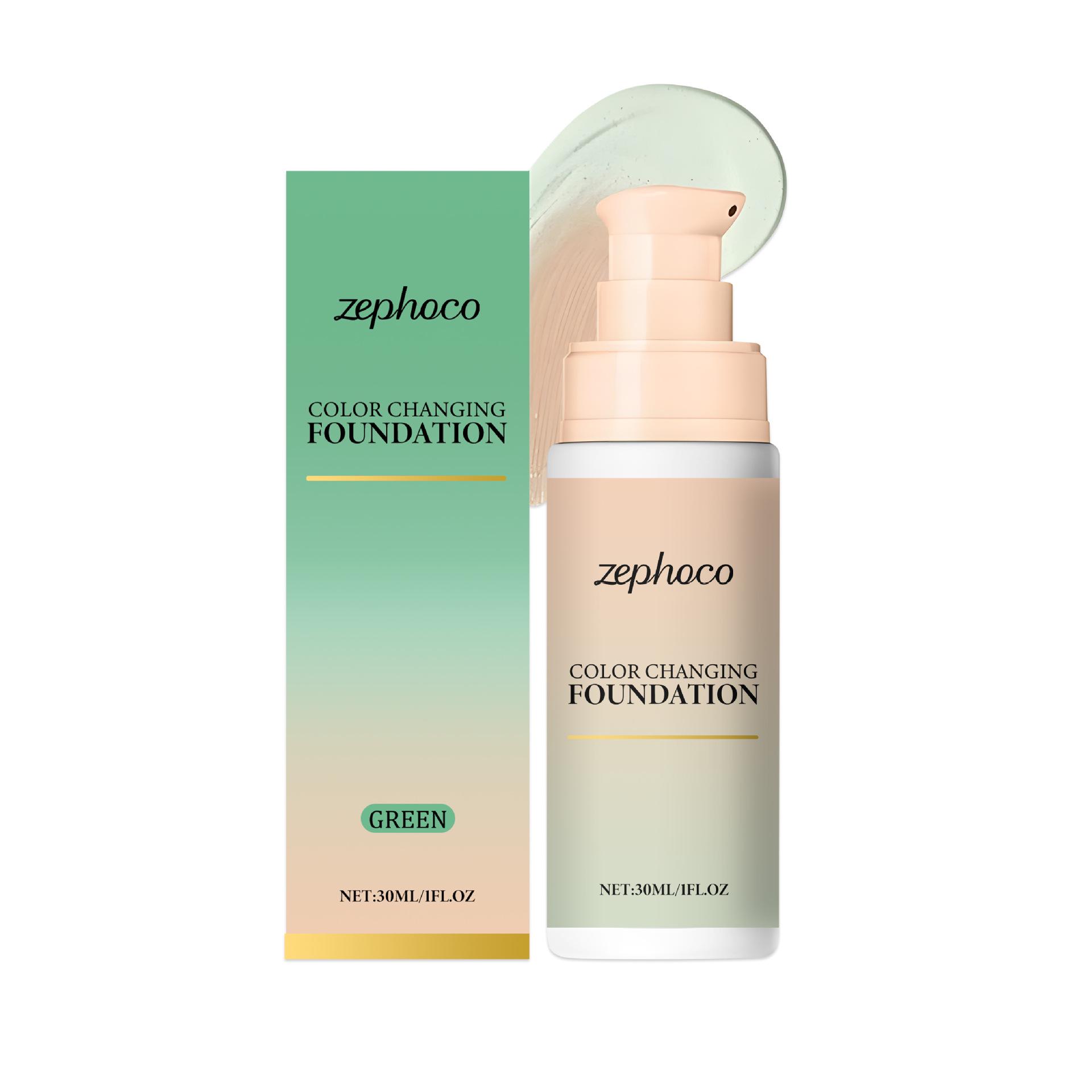 Zephoco Color-Changing Hydrating Matte Foundation Cream