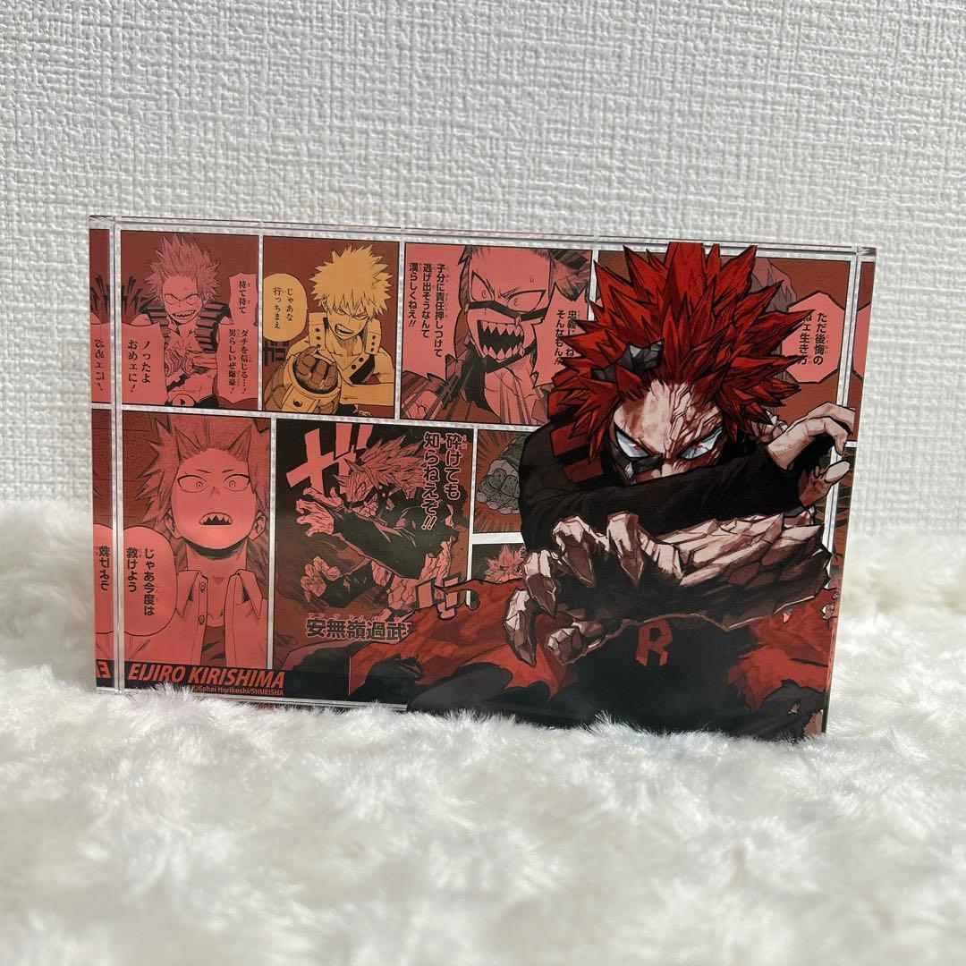 Used My Hero Academia Hero Academia Eijiro Kirishima Acrylic Block Birthday