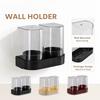Disposable Cup Dispenser, No-Drill Wall Mounted Cup Holder, Cup Rack for Kitchen and Break Room