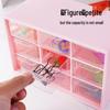 Boîte de Rangement de Bureau de Luxe pour Maquillage, Nail Art & Bijoux – Conception à Tiroirs Neuf Grilles