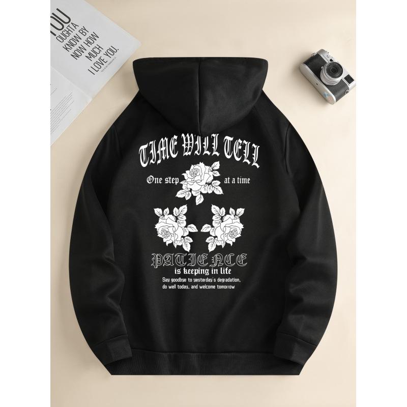 Men's Casual Drawstring Hoodie - Everyday Fashion