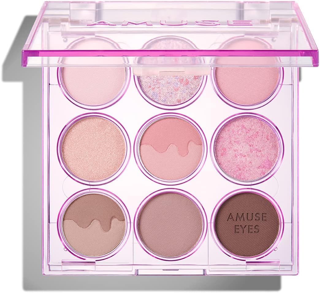 

Color Amuse Eye Shadow Palette Cool [AMUSE Official] [Eye Palette] (02 Rose)