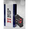 NS Men's Car wheel hub watch Minimalist Fashion Sports Watch Calendar Leather casual Quartz watch