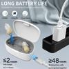Z-68 Sound Amplifier Hearing Aid with Charging Case Digital Noise Reduction In-Ear Design Long Batte