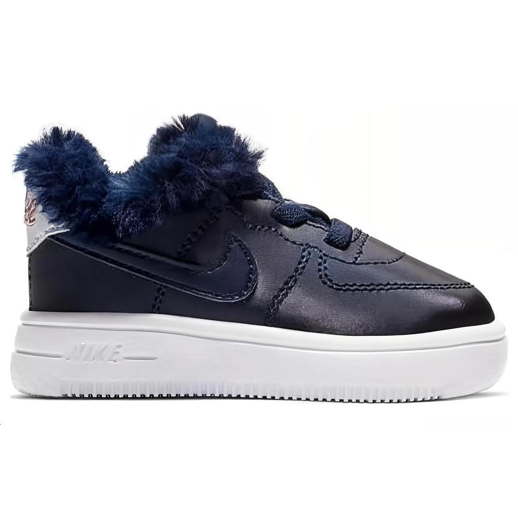 Nike Air Force 1 Low Toddler 'Valentine's Day - Obsidian' (Unisex) Obsidian / Obsidian-White-Bleached Coral Toddler Shoes AV0751 400