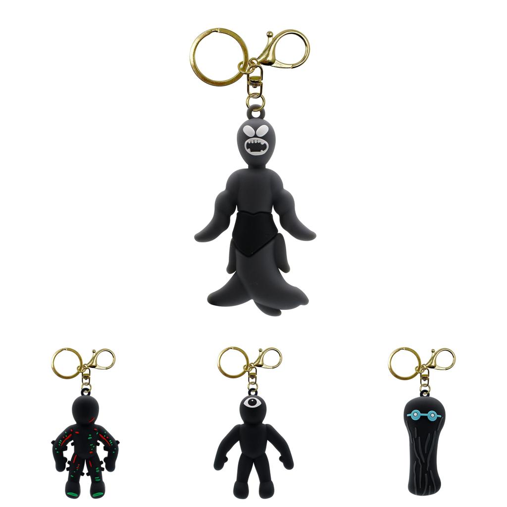 Haoan Doors Roblox Figure Keychain Pendant For Your Bag Or Keys Spooky And Cute Pvc Soft Rubber Material!