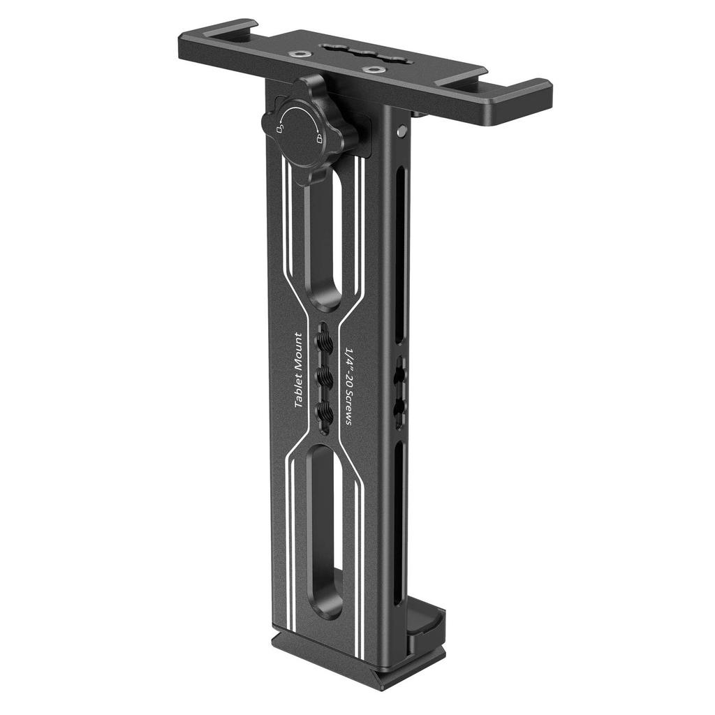 SmallRig Aluminum Tablet Tripod Holder with Arca-Swiss Plate and 1/4" Screw Hole for iPad Pro/iPad Air/iPad/iPad Mini Tablet Adapter 2930