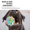 Pet Toy Balls, Biting Seven-color Bell Balls, Audible Medium-sized Dog Rainbow Dog Toy Balls