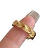 Fashion and High quality design chic rings for women New in wave shaped brushed Ring suitable for daily jewelry gifts