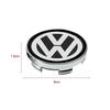 Auto Für Volkswagen VW 4 Stück 56/60mm Auto Radnabendeckel Aufkleber Felgendeckel Aufkleber Auto Zubehör Für Volkswagen Golf Polo Ti