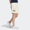 Adidas Neo Printed Loose-Fit Athletic Casual Shorts Men Bottoms Off-White HS6831