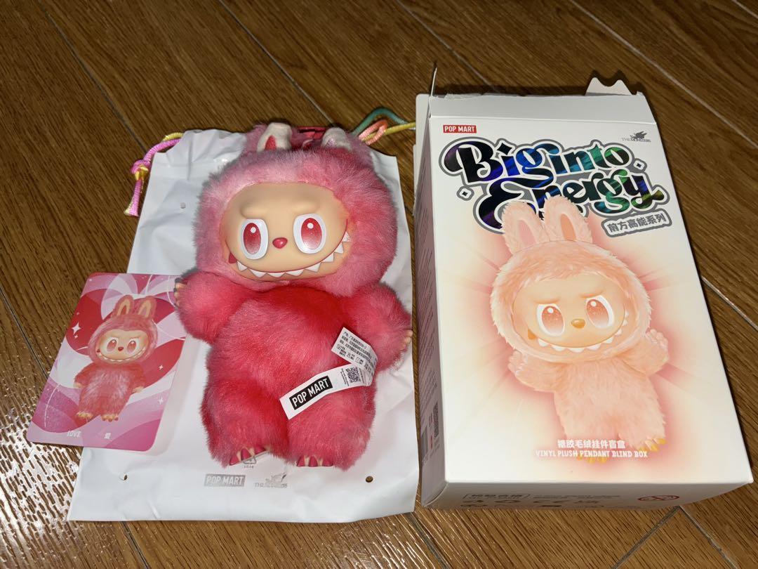 

[Б/У] POP MART Big Into Energy Lovebu Красный