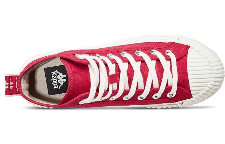 Men's Sneakers Kappa High top Skateboard Shoes Unisex Dark Red