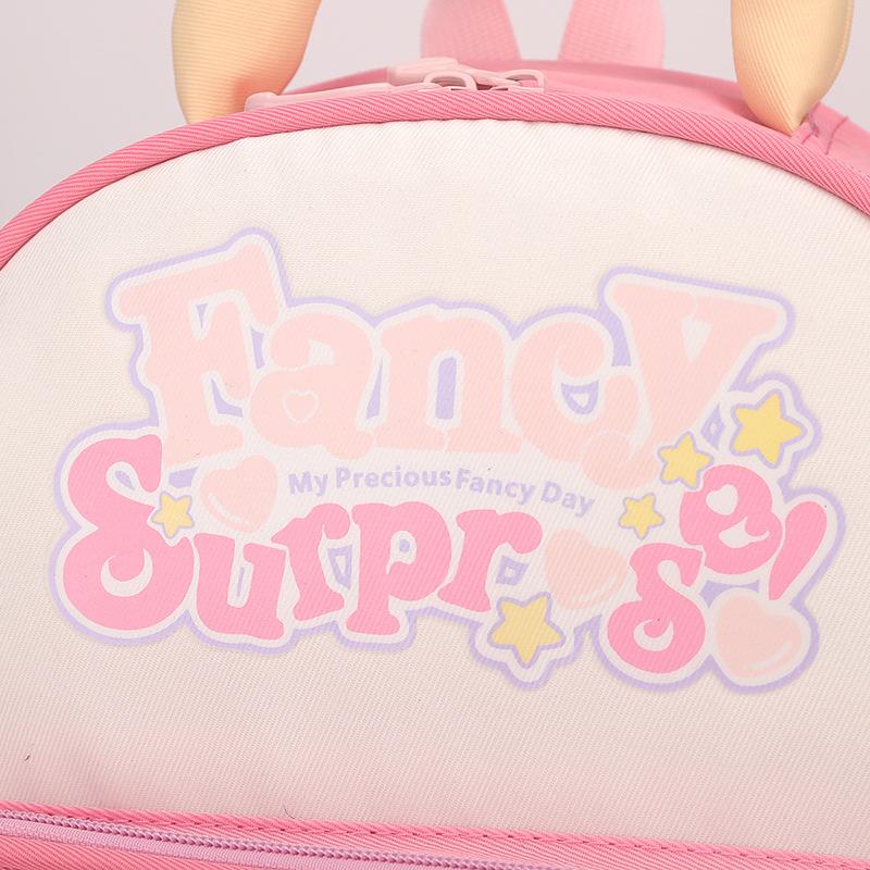 Kindergarten Schoolbag  Female Cartoon Unicorn Backpack  Simple and Lightweight Large Class Children's Backpack